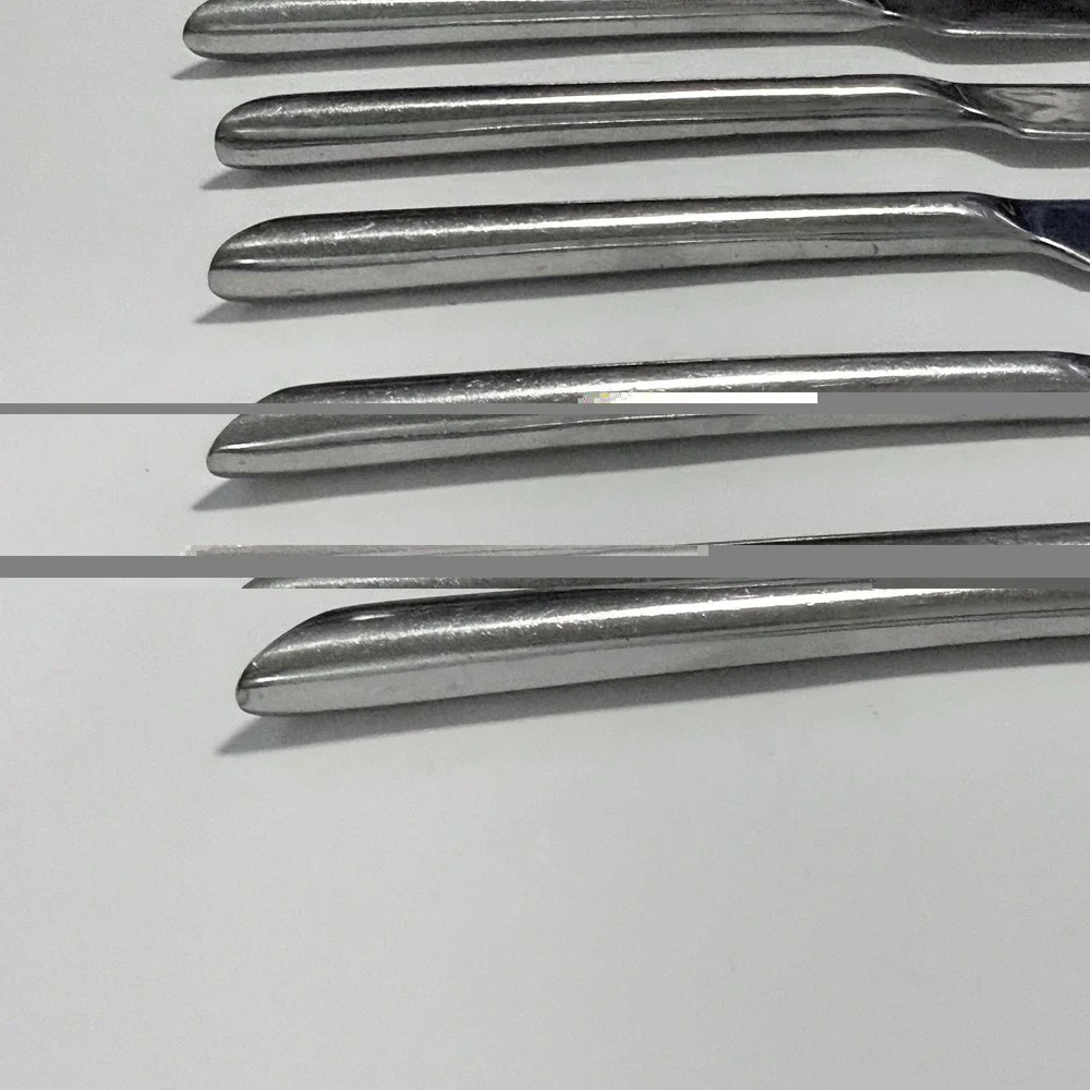 Towle Living Collection WAVE Pattern Glossy Dinner Knives Set Of 6